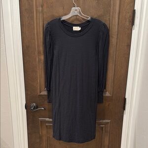 Nation LTD Black Long Sleeve Dress